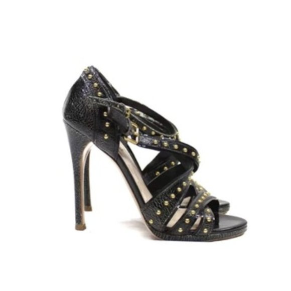 Miu Miu Shoes - Miu Miu Black Studded Heels